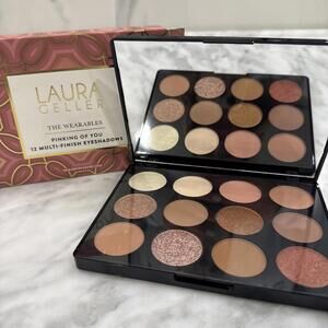 Laura Geller - The Wearables - PINKING OF YOU -  12 Multi-Finish Eyeshadows NIB